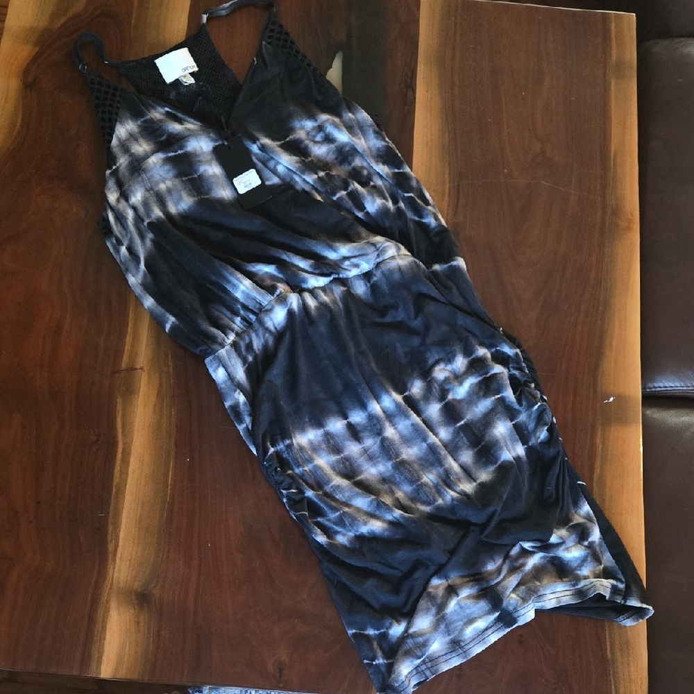 Greylin Black and White Patterned Chemise